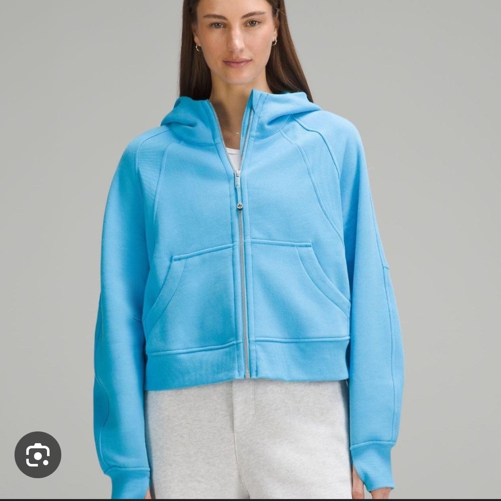 Scuba Oversized Full Zip in Kayak Blue *M/L*